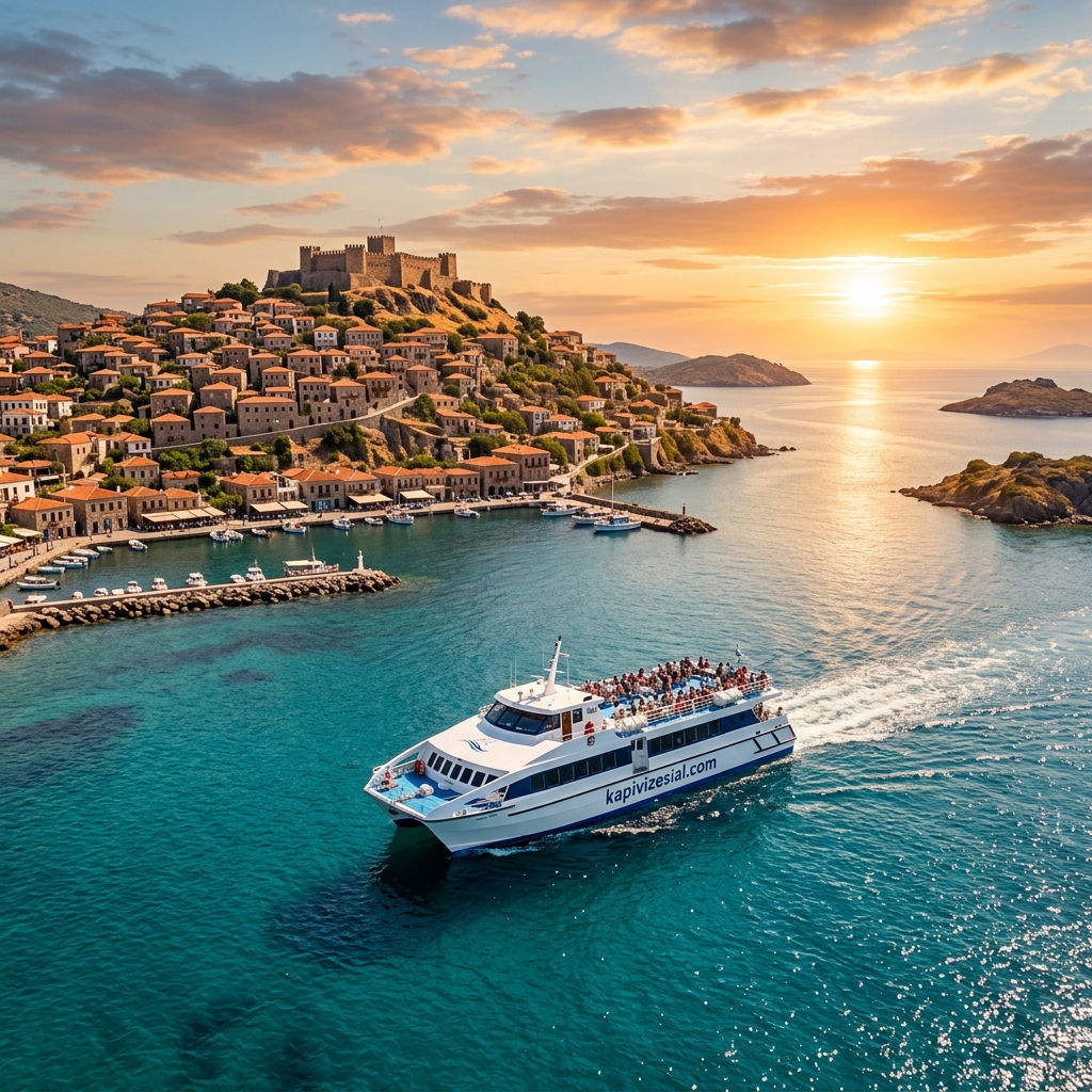 Ayvalık Midilli Feribot ve Kapı Vizesi